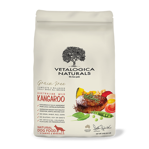 Vetalogica Naturals Grain Free Kangaroo Adult Dog Food