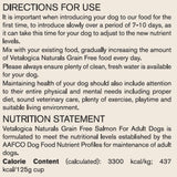 Vetalogica Naturals Grain Free Salmon Adult Dog Food