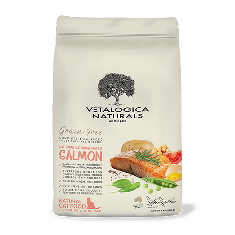 Vetalogica Naturals Grain Free Salmon Adult Cat Food
