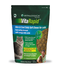 VitaRapid® Skin & Coat Daily Soft Chews for Cats